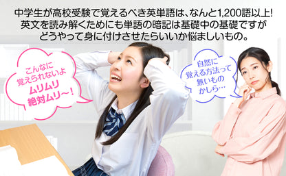 中学３年間の英単語まとめ お風呂ポスター 3枚セット